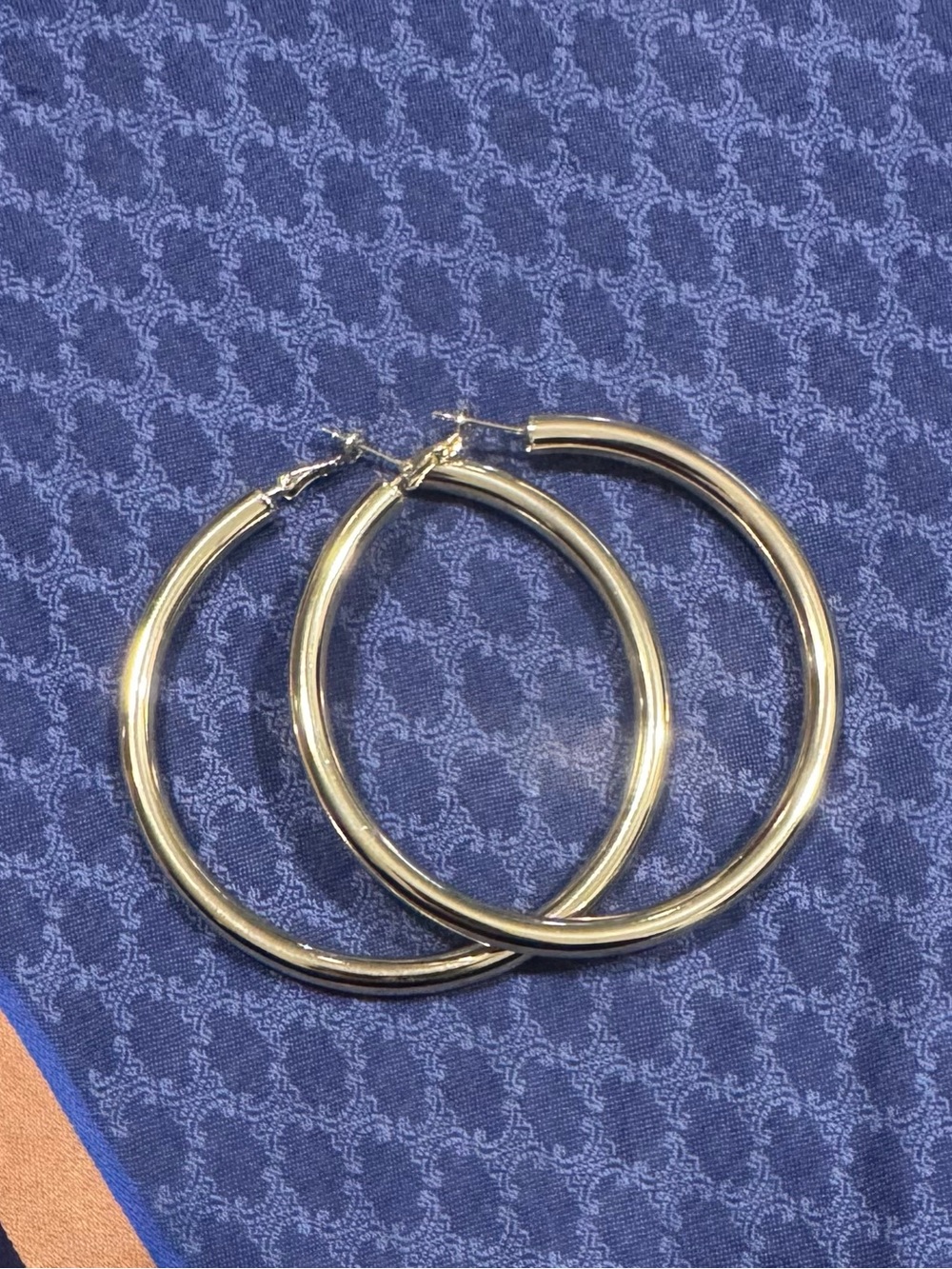Classic Gold Hoop Earrings - Women Jewelry